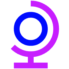 Globe Icon from Sharp Neon Set