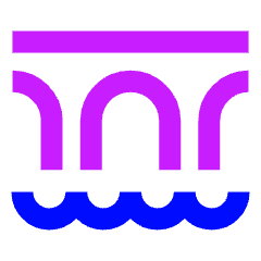 Bridge Icon from Sharp Neon Set