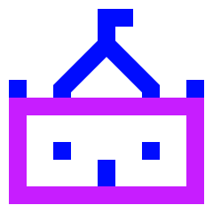 Parliament Icon from Sharp Neon Set