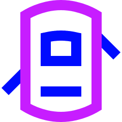 Car Top Two Door Open 4 Icon from Sharp Neon Set