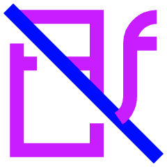 Empty Gas Icon from Sharp Neon Set