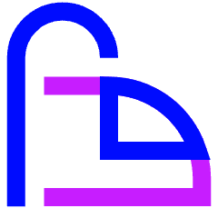 High Speed Train Side Icon from Sharp Neon Set