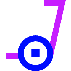 Segway Side Icon from Sharp Neon Set