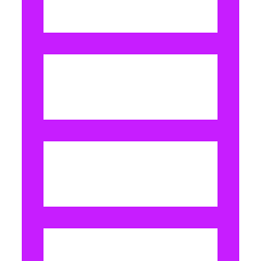 Ladder Icon from Sharp Neon Set