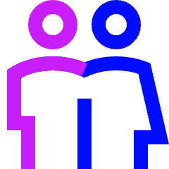 Toilet Man Woman 1 Icon from Sharp Neon Set