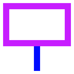 Signage 2 Icon from Sharp Neon Set