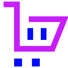 Shopping Cart 3 Icon from Sharp Neon Set