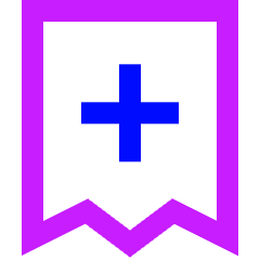 Receipt Add Icon from Sharp Neon Set