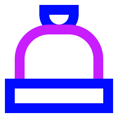 Beanie Icon from Sharp Neon Set