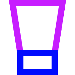 Skin Care Icon from Sharp Neon Set
