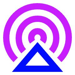 Sharing Data Icon from Sharp Neon Set
