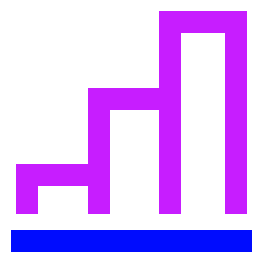 Signal Full Icon from Sharp Neon Set