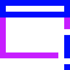 Browser Warning Icon from Sharp Neon Set