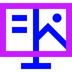 Code Monitor 2 Icon from Sharp Neon Set