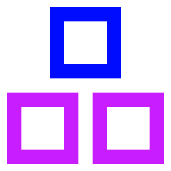 Module Three Icon from Sharp Neon Set