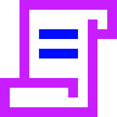 Script 1 Icon from Sharp Neon Set