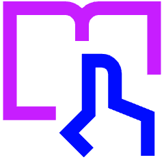 Book Reading Icon from Sharp Neon Set