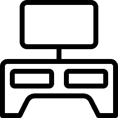 Shelf Tv Icon from Ultimate Light Set