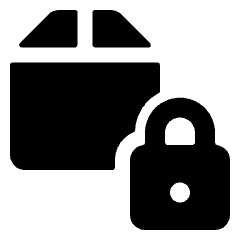 Shipment Lock Icon from Ultimate Bold Set