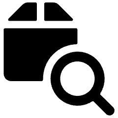 Shipment Search Icon from Ultimate Bold Set