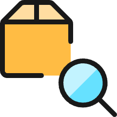 Shipment Search Icon from Ultimate Colors Set