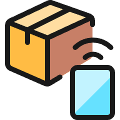 Shipment Smartphone 1 Icon from Ultimate Colors Set
