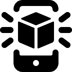 Shipment Smartphone Arrive Icon from Ultimate Bold Set
