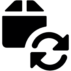 Shipment Sync Icon from Ultimate Bold Set