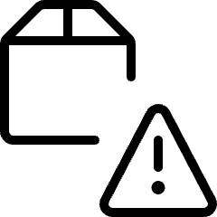 Shipment Warning Icon from Ultimate Light Set