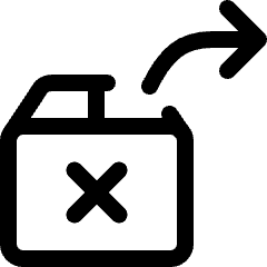 Failed To Deliver 1 Icon from Ultimate Regular Set