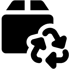 Recycled Box 1 Icon from Ultimate Bold Set