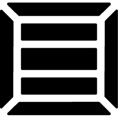 Shipment Container Icon from Ultimate Bold Set