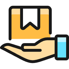 Shipment Deliver Icon from Ultimate Colors Set