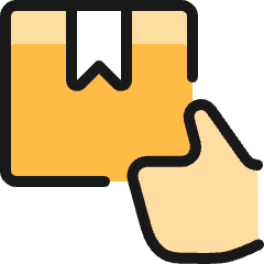 Shipment Delivered Icon from Ultimate Colors Set