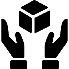 Shipment Give Icon from Ultimate Bold Set