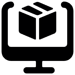 Shipment Online Monitor 1 Icon from Ultimate Bold Set