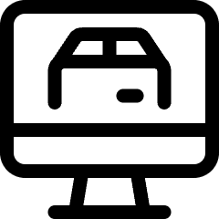 Shipment Online Monitor Icon from Ultimate Regular Set