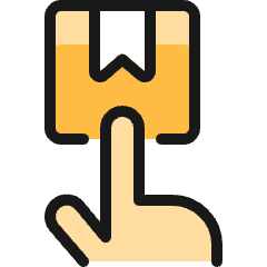Shipment Touch Icon from Ultimate Colors Set