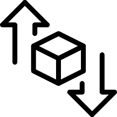 Shipping Logistic Import Export Icon from Ultimate Light Set