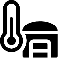 Temperature Control Warehouse 2 Icon from Ultimate Bold Set