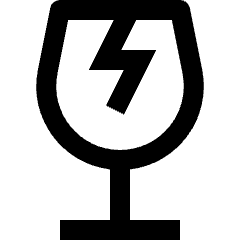 Fragile 1 Icon from Nova Line Icons Set