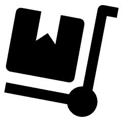 Lift Cart Loaded Icon from Nova Solid Set