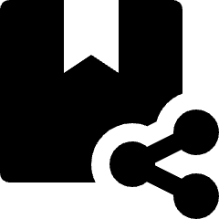 Shipment Product Box Share Icon from Nova Solid Set
