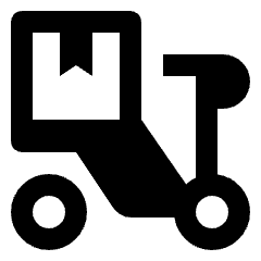 Shipping Scooter Icon from Nova Line Set