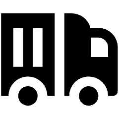 Shipping Truck Icon from Nova Solid Set