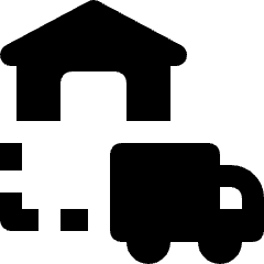 Shipping Truck Warehouse Icon from Nova Solid Set