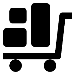 Shopping Cart Full Icon from Nova Solid Set