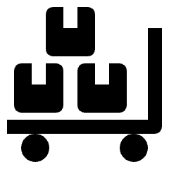 Shopping Cart Loaded Icon from Nova Solid Set