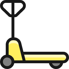 Warehouse Cart Icon from Ultimate Colors Set
