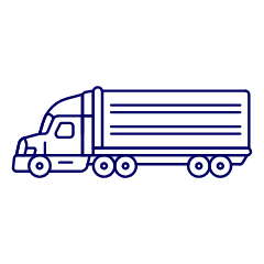 Container Truck 2 Illustration from UX Line Set